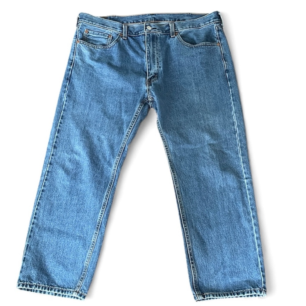 Levi's 505 Men's Straight Blue 40x‎ 29 Jeans